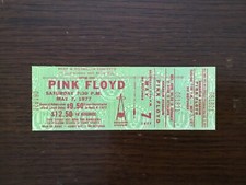 1977 PINK FLOYD TICKET FOR ANAHEIM STADIUM , CALIFORNIA  *Reproduction*