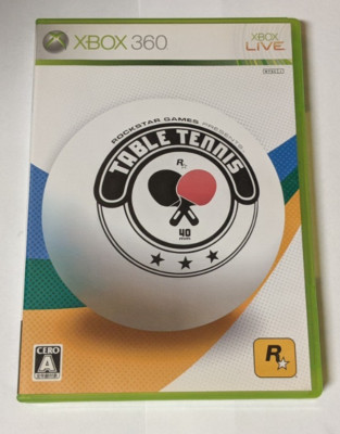 Rockstar Games presents Table Tennis [MicroSoft Xbox 360 - 9CU-00004] Japanese