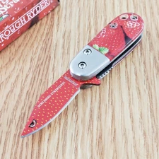 Rough Ryder Assisted Folding Knife 1.38" Stainless Steel Blade Acrylic Handle