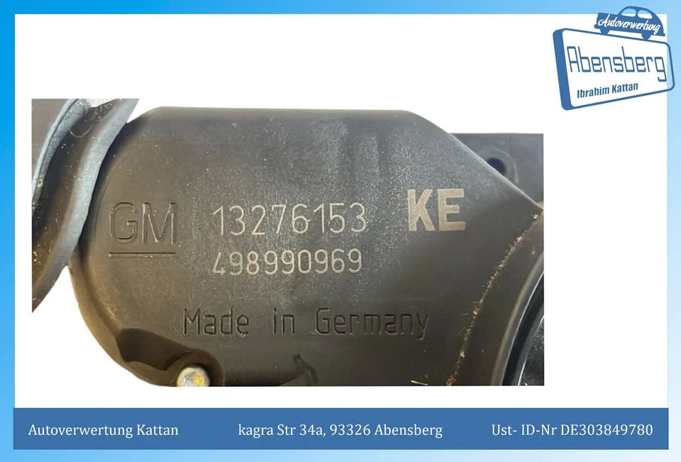 gebr. Opel Astra H Zafira B CIM Modul Lenkstockschalter 13276153 #2982 - Bild 2 von 4