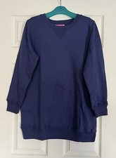 Women Long Sleeve Crew Neck Fleece Pullover Cotton Blend SZ: M. NWOT
