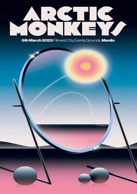 Arctic Monkeys Manila 2023 A3 Print Poster Wall Art Decor Album.