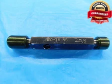 .680 18 NS THREAD PLUG GAGE .68 .6800 GO NO GO P.D.'S = .6425 & .6500 CHECK