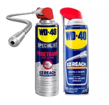 Original Formula wth 8-inch EZ-Reach Flexible Straw 14.4 OZ and WD-40 Specialist