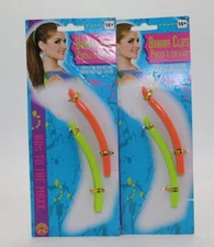 Forum Novelties 63104 Banana Clip, Orange/Green ( Pack of 2 )