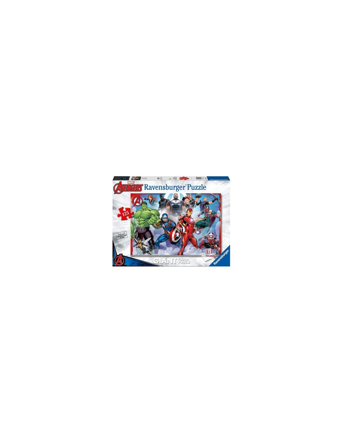 Ravensburger Giant Puzzle Avengers 125 Pezzi