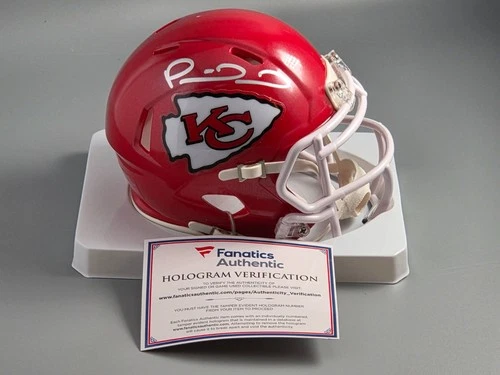 Patrick Mahomes Signed Autographed Kansas City Chiefs Mini Helmet - Fanatics COA