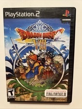 Dragon Quest VIII: Journey of the Cursed King PS2 W/ Demo Manuals CASE CHANGED