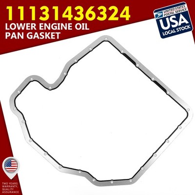 OE Quality 11131436324 Lower Engine Oil Pan Gasket For BMW E34 E39 E32 E38 E31