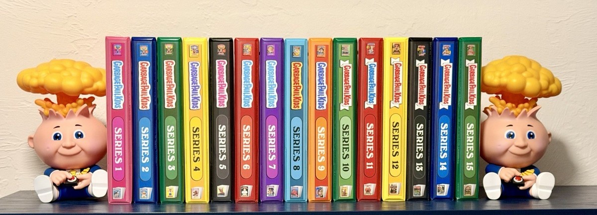 GARBAGE PAIL KIDS ORIGINAL SERIES OS1-OS15 CARD STORAGE BINDERS
