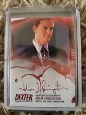 2014 Dexter Seasons 5&6 Autograph D5&6-AAH2 Adam Harrington Agent Owen York Card