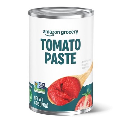 Organic Tomato Paste 6 oz Can Pack of 6 Free Shipping