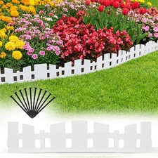 Garden Edger Border 33FT, Garden Fence Border 4.6IN Tall Flexible Garden Edgi...