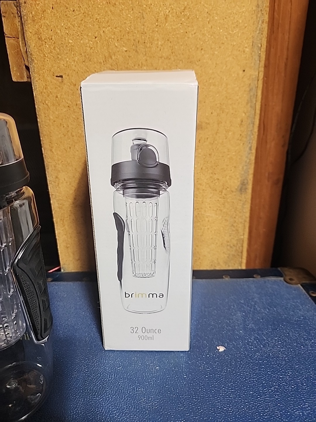 Brimma 32 Oz Water Infuser Leak Proof Water Bottle New