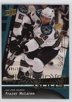 2009 Upper Deck Young Guns UD Exclusives /100 Frazer McLaren #249 Rookie RC 4f5