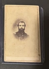 Civil War Officer Cdv Carte De Visite Photo Photograph Possible 79th Ohio Ovi