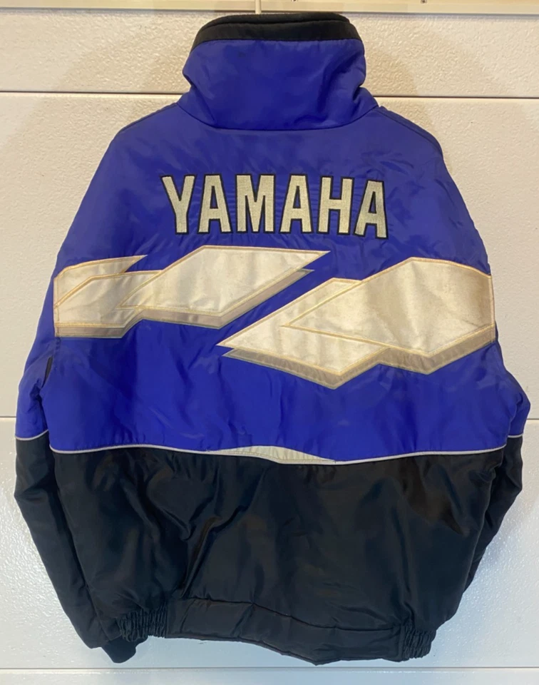 Vintage Yamaha Jacket Mens XL SMB-00SRXSD Snowmobile Racing Zip Up Coat SRX - Image 3 of 4