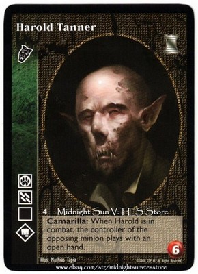 Harold Tanner Nosferatu Keepers of Tradition V:TES VTES Vampire CCG