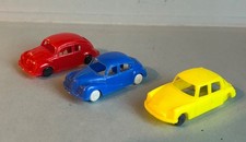 Vintage Groschen Modell-Autos: BMW 502, Citroen DS19, VW Käfer. Rarität!
