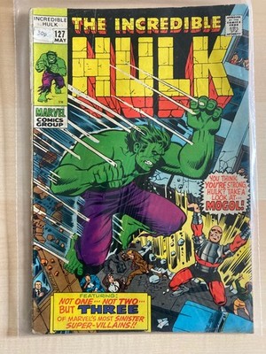 The Incredible HULK, Marvel, US, UK-Price, Nr 127 von 1970, Z 1-
