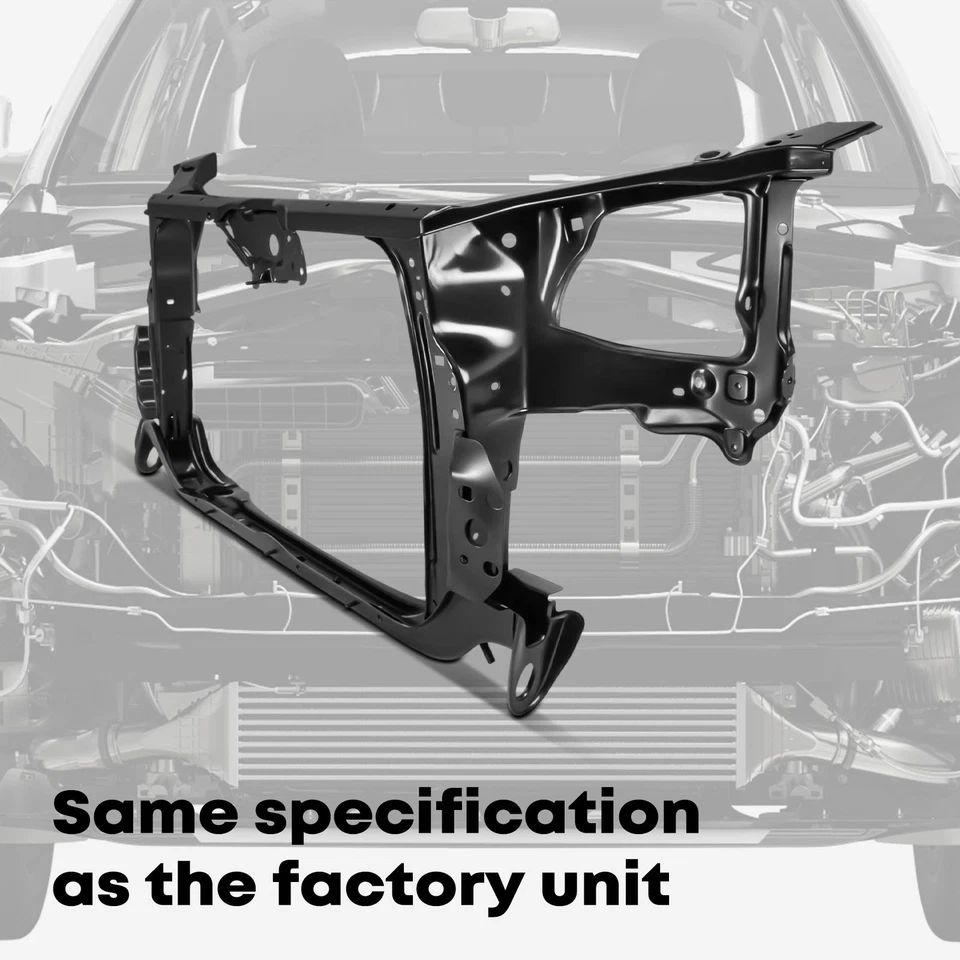 Soporte radiador delantero para Toyota Sienna 1998-2003 mini furgoneta de pasajeros acero Foto 3 de 4