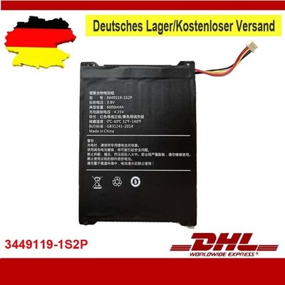 Neu 3449119-1S2P Akku Ersatz für ALLDOcube iplay 20 pro EAGLE 1069 10.1