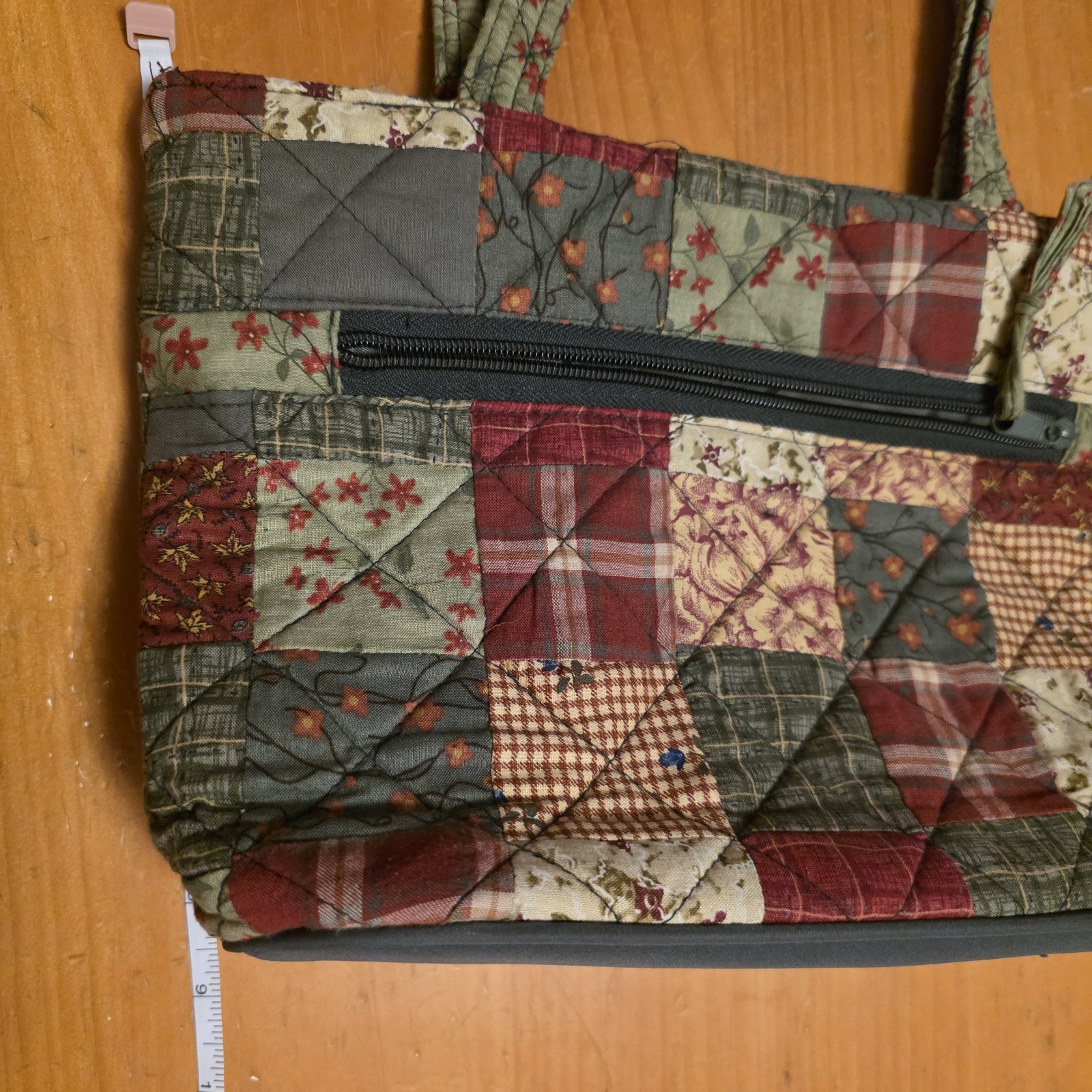 Donna Sharp Quilted Patchwork Shoulder Bag Purse … - image 14