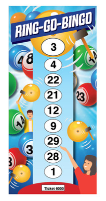 RING-GO-BINGO Fun Bingo Flyer 100 BLATT