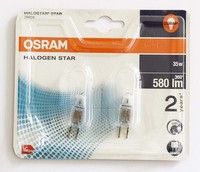 12X Osram GY6.35 Halogen Stiftsockel-Birne Lampe Dimmbar 12V 35 W Warm-Weiss Neu