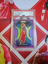 2020-21 Panini Prizm Basketball Base Purple Prizm Kira Lewis Jr. /99 PSA 8 RC