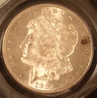 1882-S Morgan Dollar. PCGS MS-63. Starts at .99. NO RESERVE