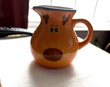 Temp-tations by Tara small reindeer figural pitcher