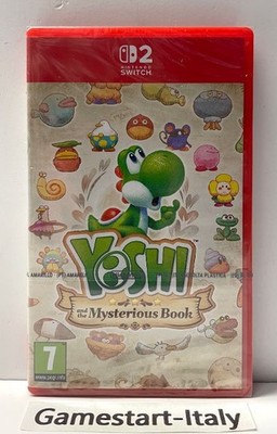 YOSHI AND THE MYSTERIOUS BOOK - NINTENDO SWITCH 2 - GAME NEW SEALED NEW - PAL