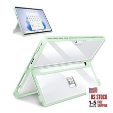 Case Updated Version fit Microsoft Surface Pro 11/10 /9/8 13 Transparent Green