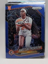 2025 Panini Prizm WNBA Aneesah Morrow RC Blue Velocity Prizm Connecticut Sun