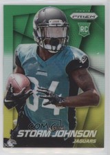 2014 Panini Prizm Neon Green & Yellow Prizm Storm Johnson #277 07rd