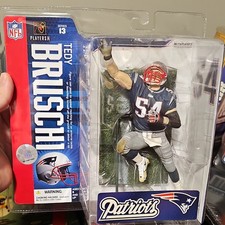 McFarlane Toys NFL SportsPicks Series 13 Tedy Bruschi Patriots Action Figure