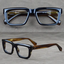 Thick Acetate Retro Square Eyeglasses Frames Men Women Glasses Frames Full RIM