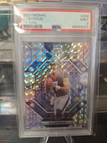 2023 Panini Mosaic C.J. Stroud Mosaic Psa 9 Rookie