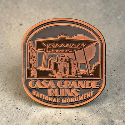 Casa Grande Ruins National Monument Lapel Pin Arizona NPS Great House Ruins