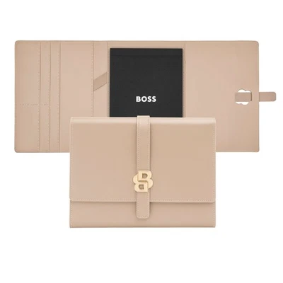 Hugo Boss A5 Schreibmappe Double B Nude - Bild 1 von 3