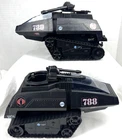 Hasbro 1983 GI Joe Cobra Hiss Tank Vehicle Toy #788 Figure Lot of 2, 9" L