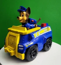 Paw Patrol Spin Master Chase Vehicle with Figure