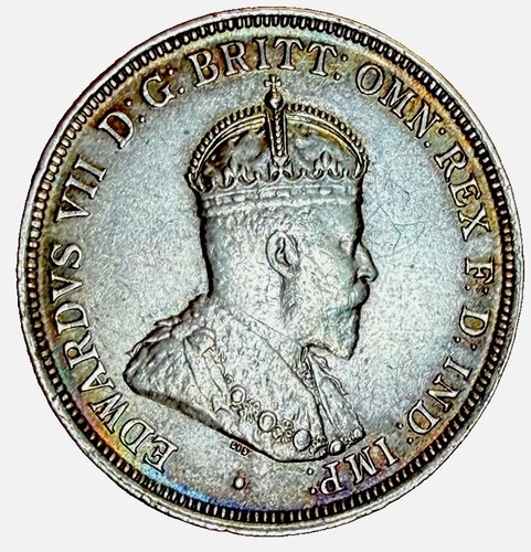 Edward VII Florin coin from a recent eBay sale