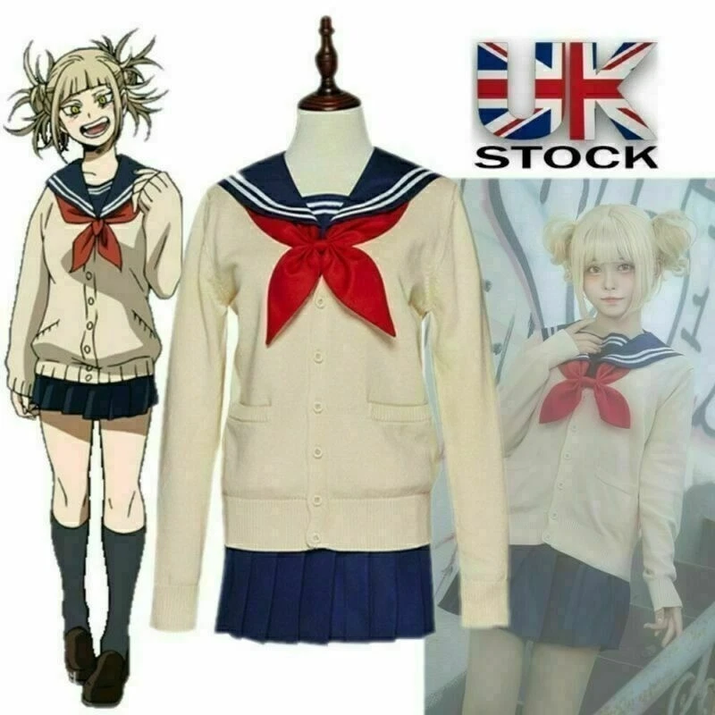 Cosplay Costume JK Uniform My Hero Academia Boku No Hero Academia Himiko Toga UK