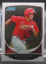 Breyvic Valera (Cardinals) - 2013 Bowman Chrome #BCP167