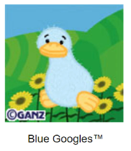 Webkinz Classic Blue Googles *Code Only* (~messaged~) - Image 3 of 4