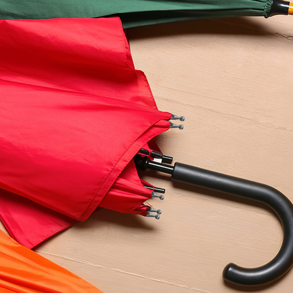 10Pcs Universal Umbrella Tail Beads Metal Umbrella Bone Covers