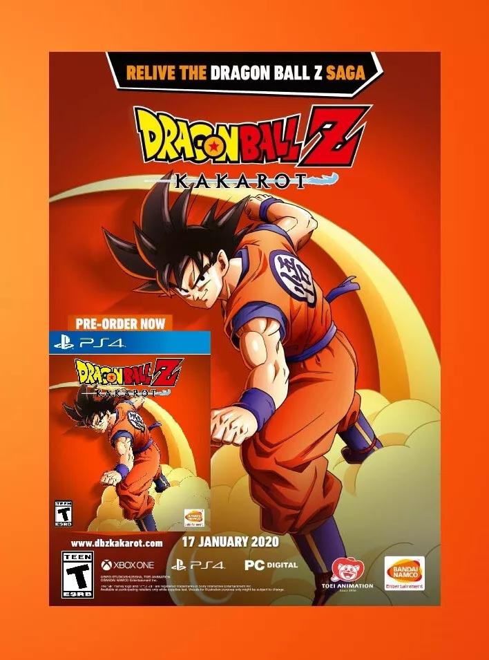 Dragon Ball Z: Kakarot PS4 Edição Steelbook - Get Game