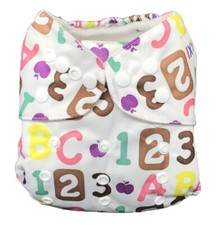 IXYVIA Baby Cloth Diapers Resizable Adjustable Washable Pocket Nappies 6